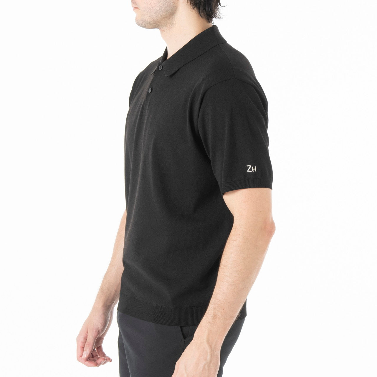 ZHG-M5S9a | Versatile SOLOTEX Knit Polo Shirt 82958