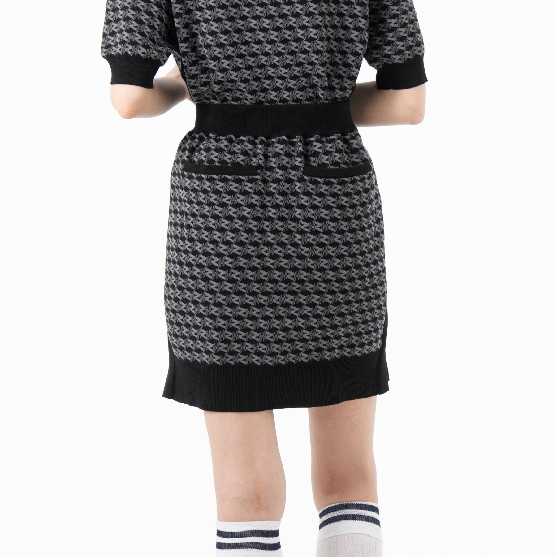 ZHG-W5A4f | Monogram Knit Skirt 85141