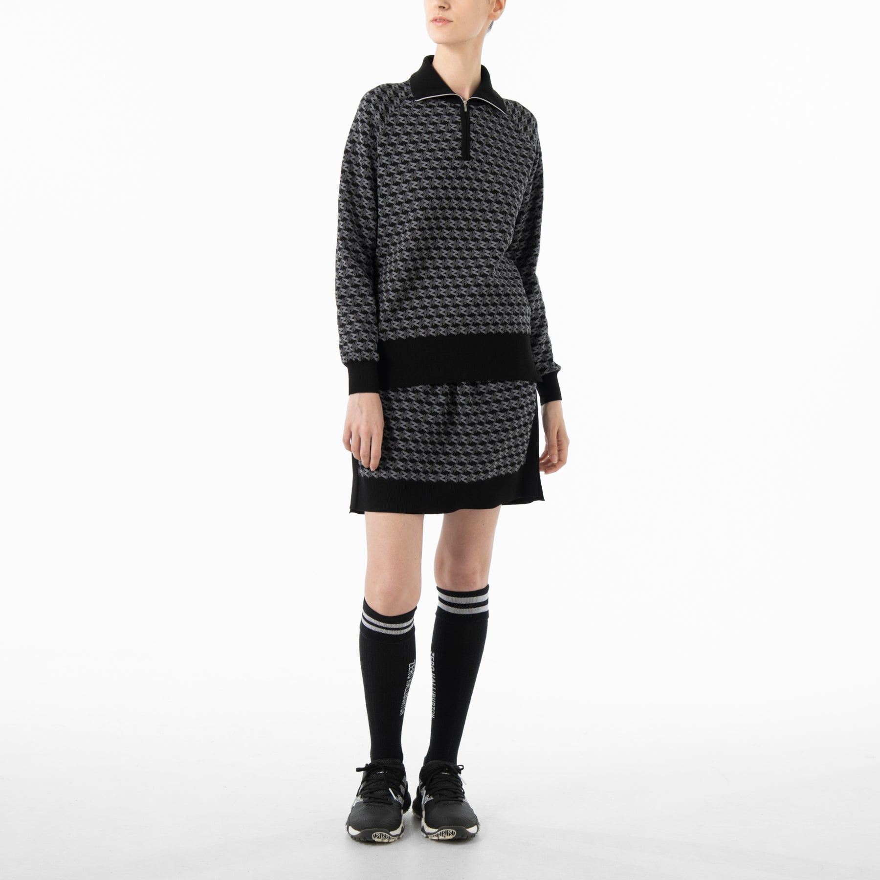 ZHG-W5A4f | Monogram Knit Skirt 85141
