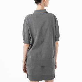 ZHG-W5A4c | Short-Sleeve Knit Polo 85138