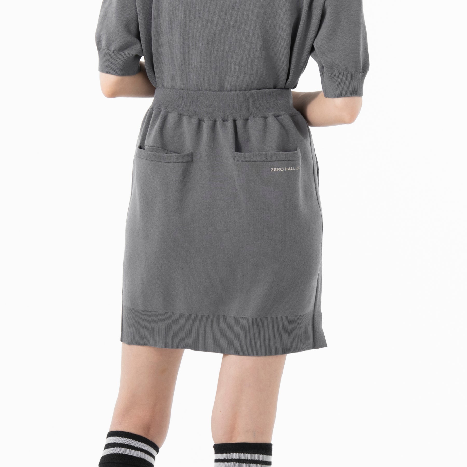 ZHG-W5A4e | Knit Skirt 85140
