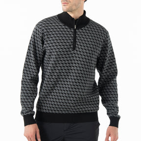 ZHG-M5A4b | Monogram Half-Zip Knit 85114
