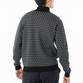ZHG-M5A4b | Monogram Half-Zip Knit 85114