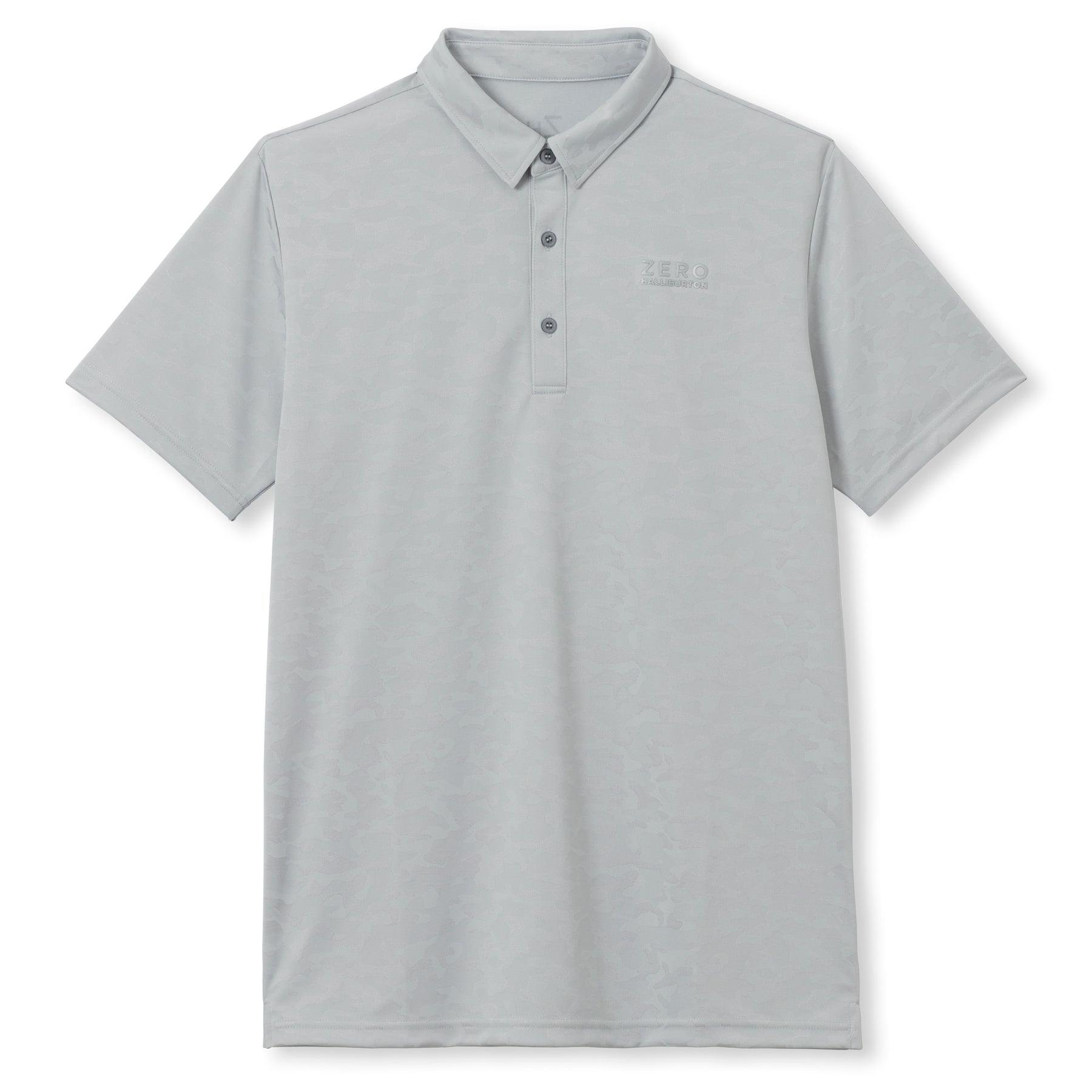 ZHG-A16a | Jacquard Camo Polo Shirt 82636