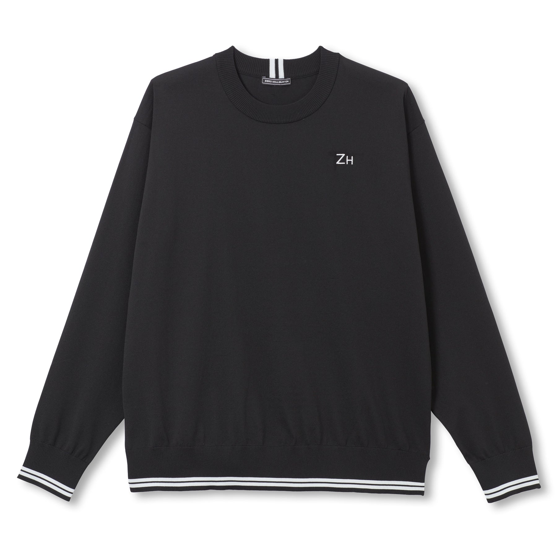 ゼロハリバートン ZERO HALLIBURTON ZHG-A21a | Crew Neck Knit 82661 